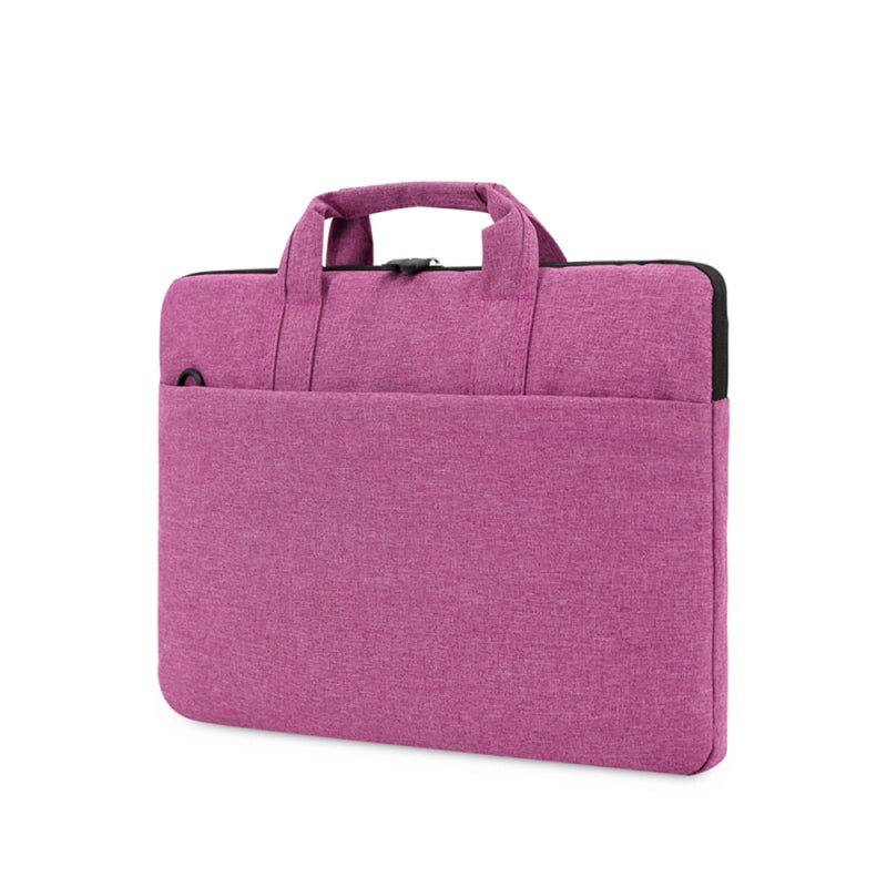 Laptop Bag: 15" Rose Premium Oxford Fabric - Soft Fleece Liner Spacious Storage Exquisite Metal Zippers for Daily Use Travel Office Business Trips - Image 1
