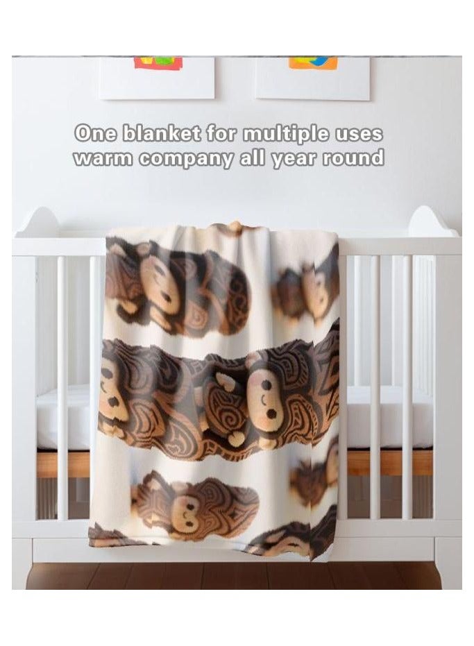 general Flannel thin blanket (warm and comfortable, suitable for sleep, gaming, dust removal and sandproof) 150cm*200cm - 676 - Image 5