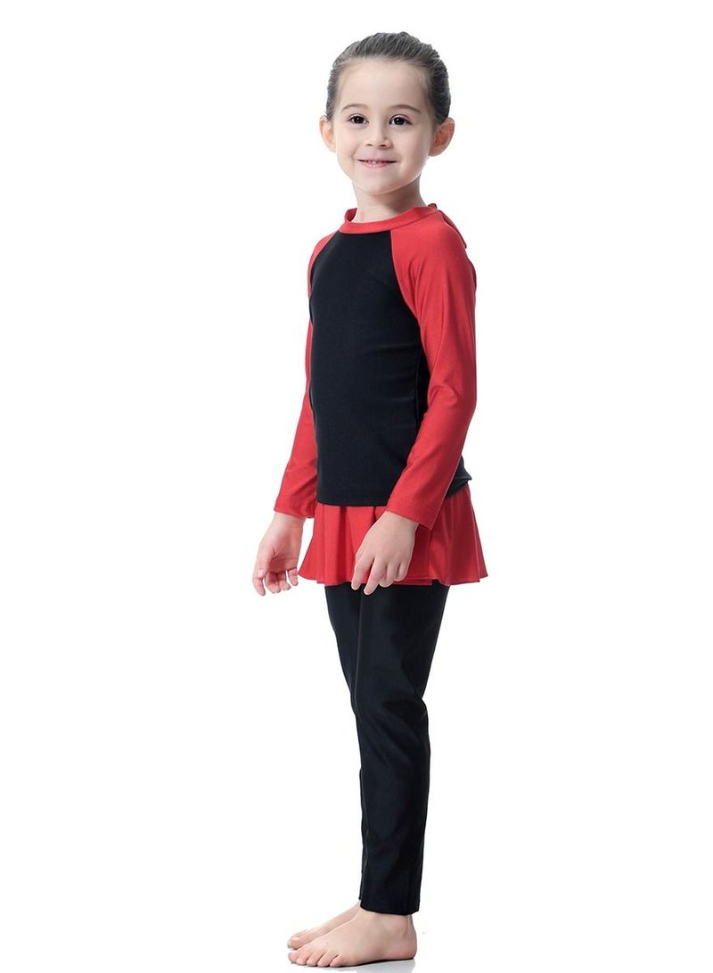 Loquat Girl Swimwear Long Sleeve and Long Trousers - Image 4