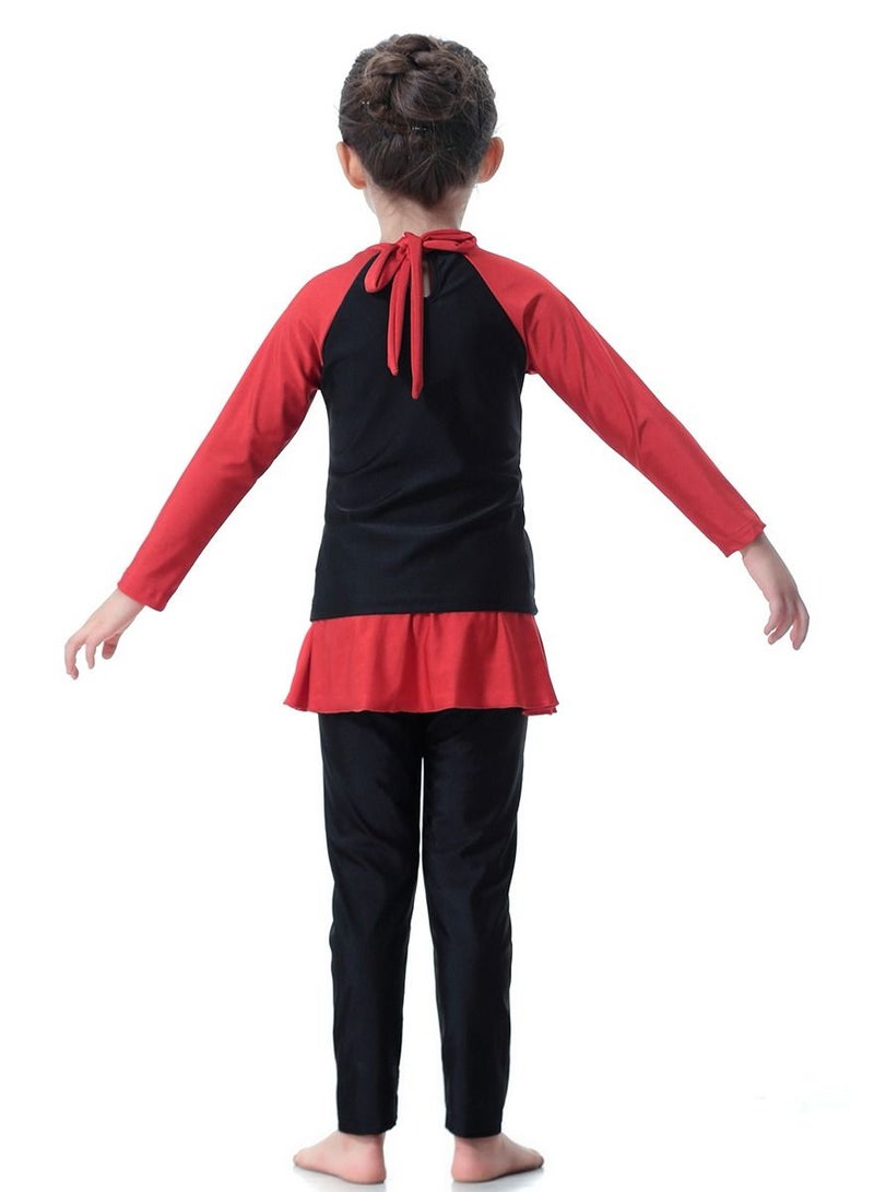 Loquat Girl Swimwear Long Sleeve and Long Trousers - Image 2