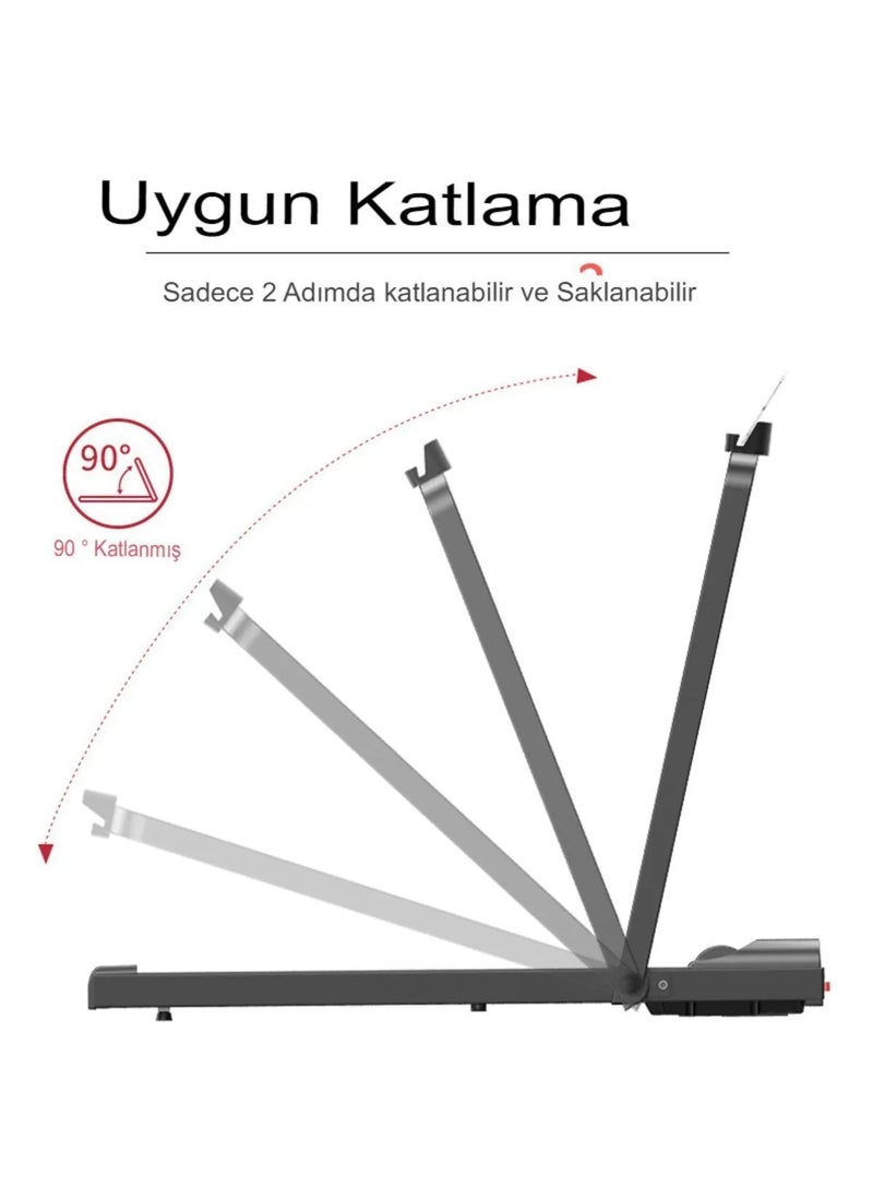 Walking Pad Under Desk Treadmill Treadmills for Home 2 in 1 Walking Machine Portable Folding Electric Motorized Walking and Jogging Machine for Home and Office Workout with Remote Control LED Display - pzsku/Z5CF540EFC39957000906Z/45/_/1735374879/1fcab9a0-6414-4a0c-85b8-456bbfea06e6