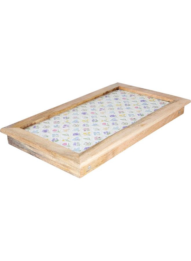 Alsaif Wooden Serving Tofir 20X12X10 Cm Rectangle Legs Colored  - Image 3