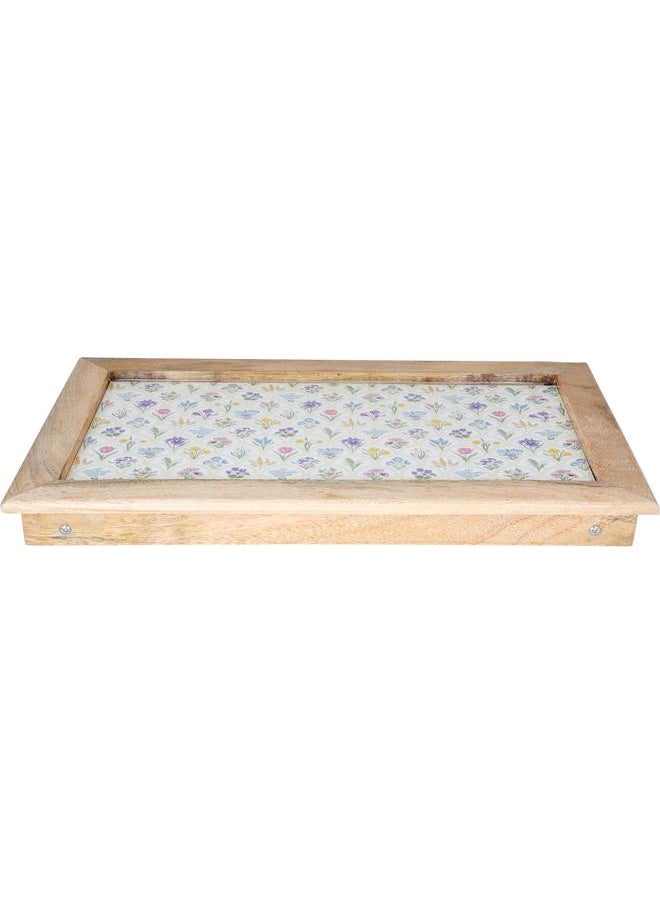 Alsaif Wooden Serving Tofir 20X12X10 Cm Rectangle Legs Colored  - Image 2
