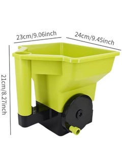 OCTOBER Fertilizer Spreader,Handheld Spreader for Salt Portable Reusable Garden Tools Planter Tool Spreader Fertilizer Dispenser  - Image 3