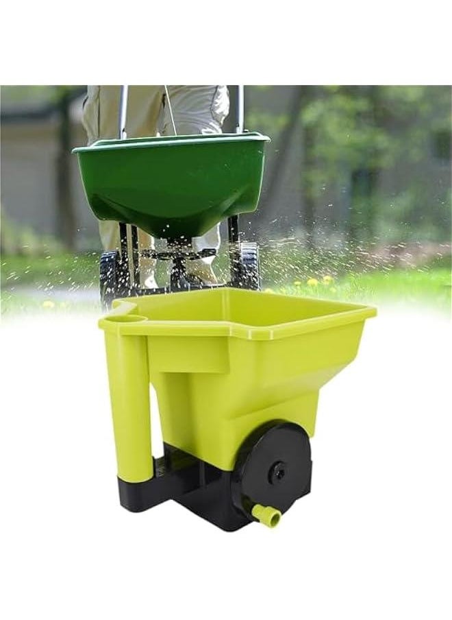 OCTOBER - Fertilizer Spreader,Handheld Spreader for Salt Portable Reusable Garden Tools Planter Tool Spreader Fertilizer Dispenser - Image 1