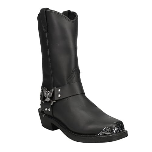 Dingo Men's Chopper Harness Boot,Black,7 D US - Image 4