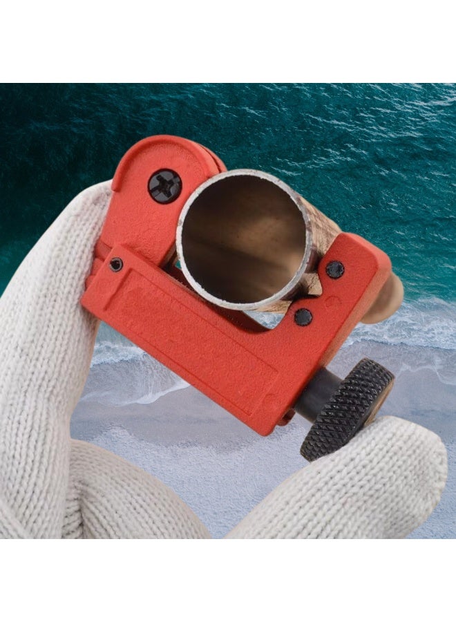 Mini Tube Cutter for 3-22mm Pipes, Adjustable Zinc Alloy Cutter Tool for Copper Aluminum  Brass PVC Pipes - Image 2