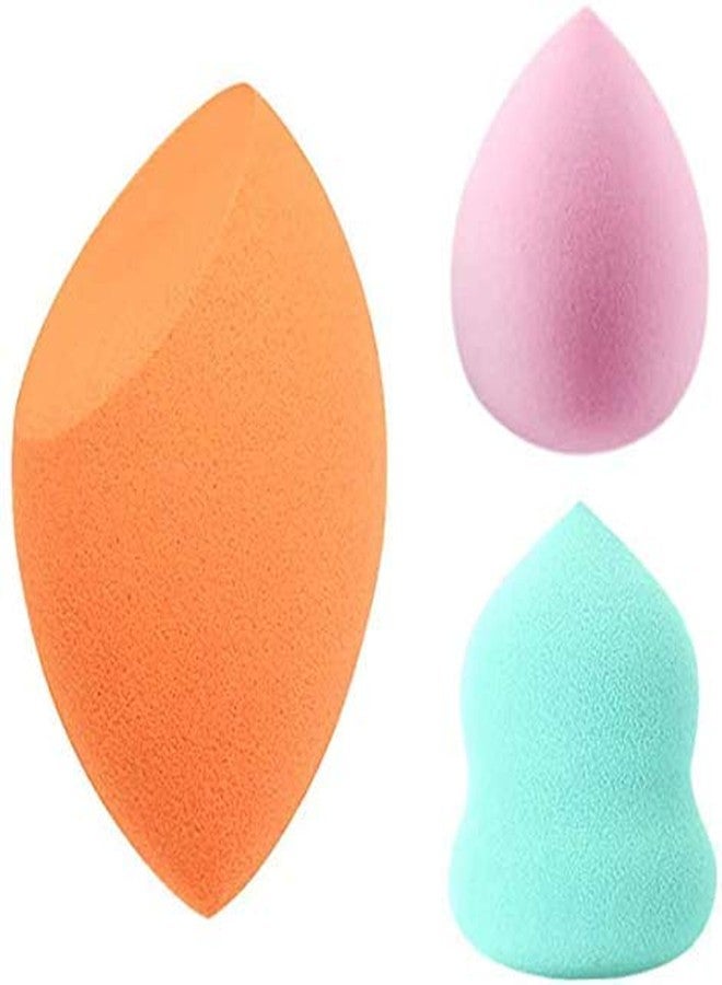 imioxo Makeup 6 in 1 Cotton Pad Applicator Foundation Makeup Blender Powder Buff Sponge Cosmetic Puff Women's & Girls Cosmetic Makeup Beauty (Pack of 1) - Image 2