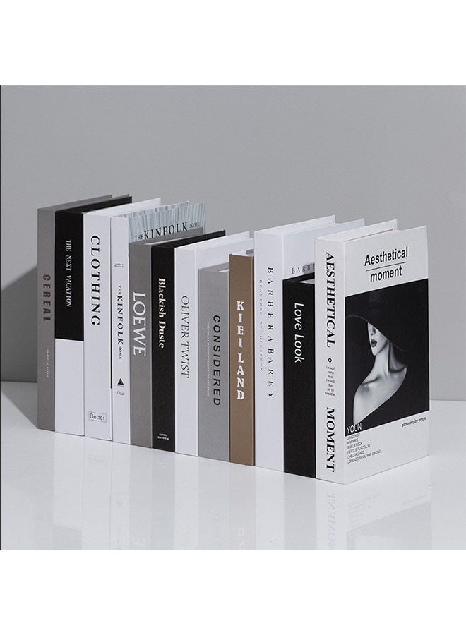 3 Pack Faux Books for Decoration, Modern Fashion Decorative Books Set for Coffee Table, Bookshelf, Living Room Decor - Image 5