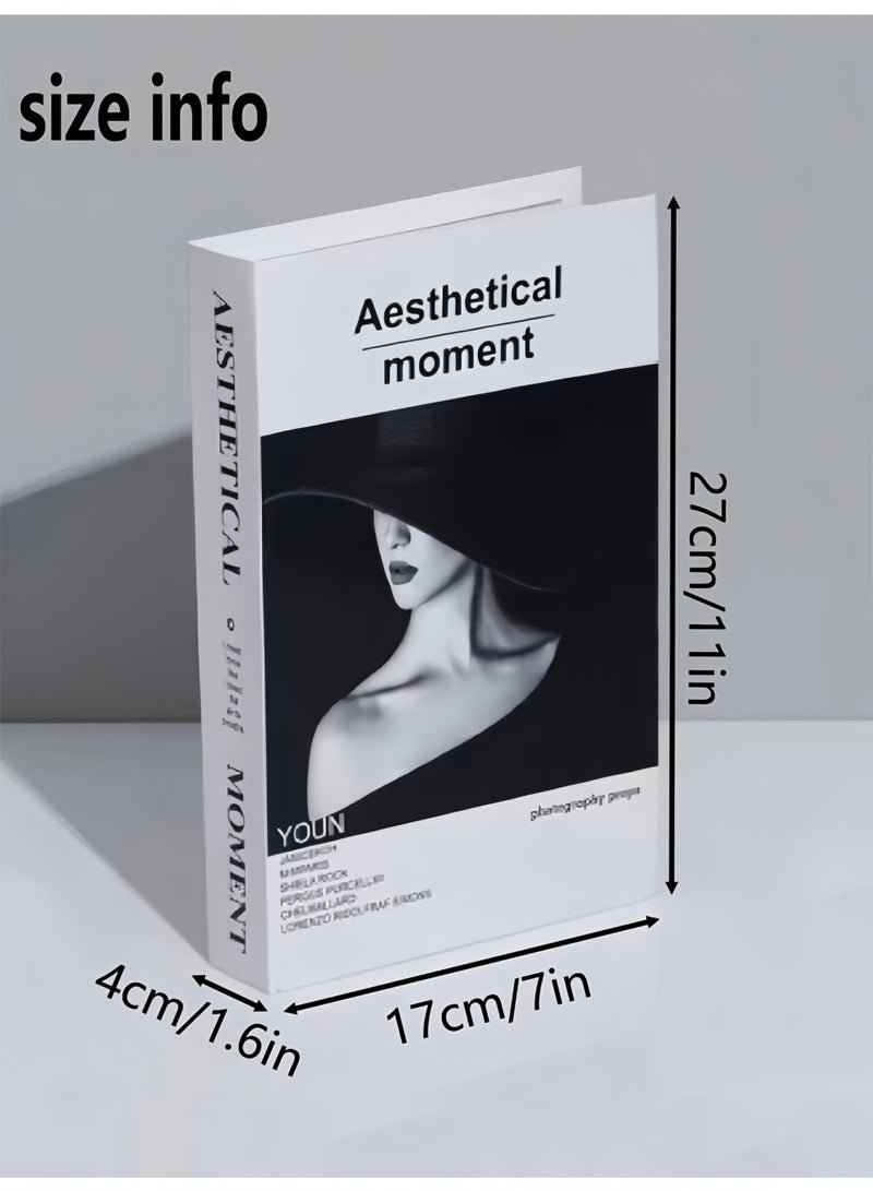 3 Pack Faux Books for Decoration, Modern Fashion Decorative Books Set for Coffee Table, Bookshelf, Living Room Decor - Image 2