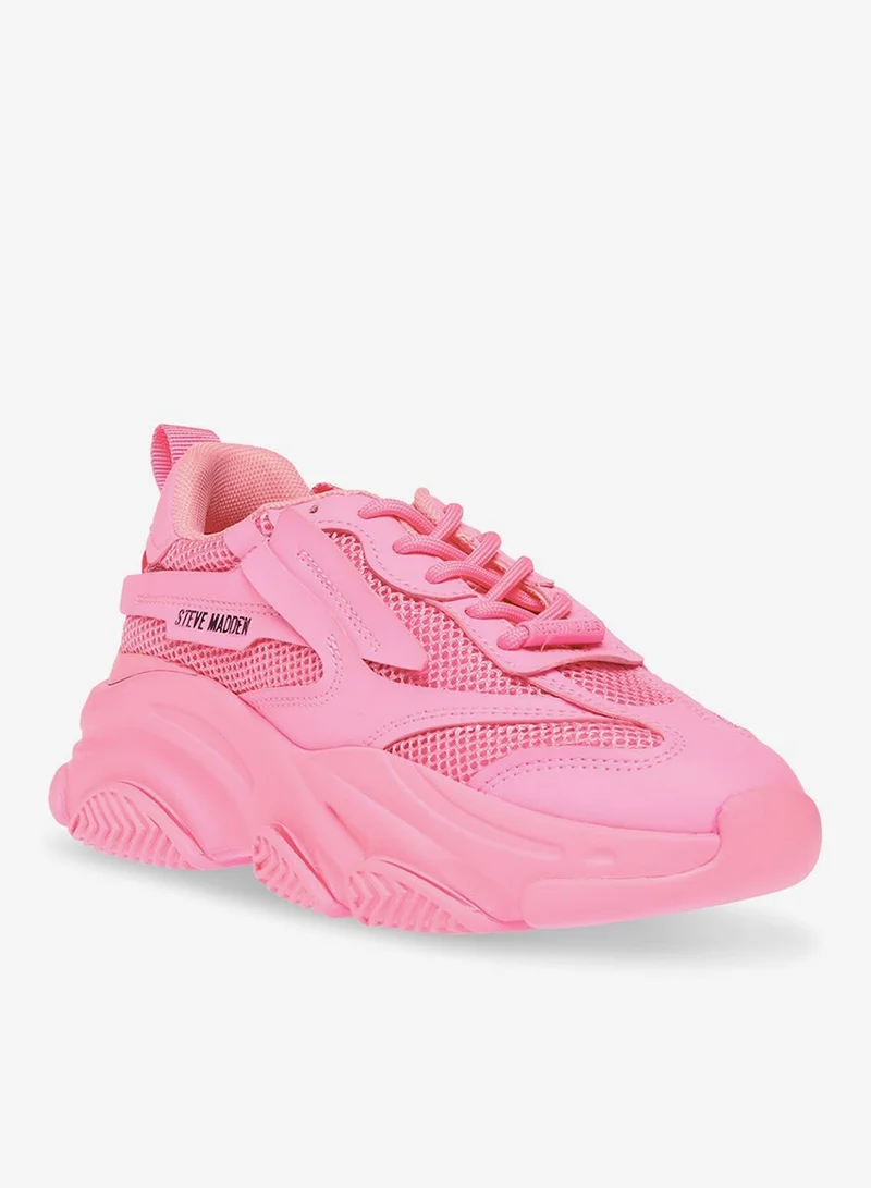 STEVE MADDEN  Possession Pink Multicolor Sneakers for Women | Best Price UAE