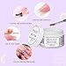 SAVILAND Builder Nail Gel Set - 2 Basic Colors Nail Extension Kit for Thickening Strengthening & Apex Building with Foundation Gel Top Gels LED Lamp Brush 100 Pcs Nails Forms for Home Salon - Image 3