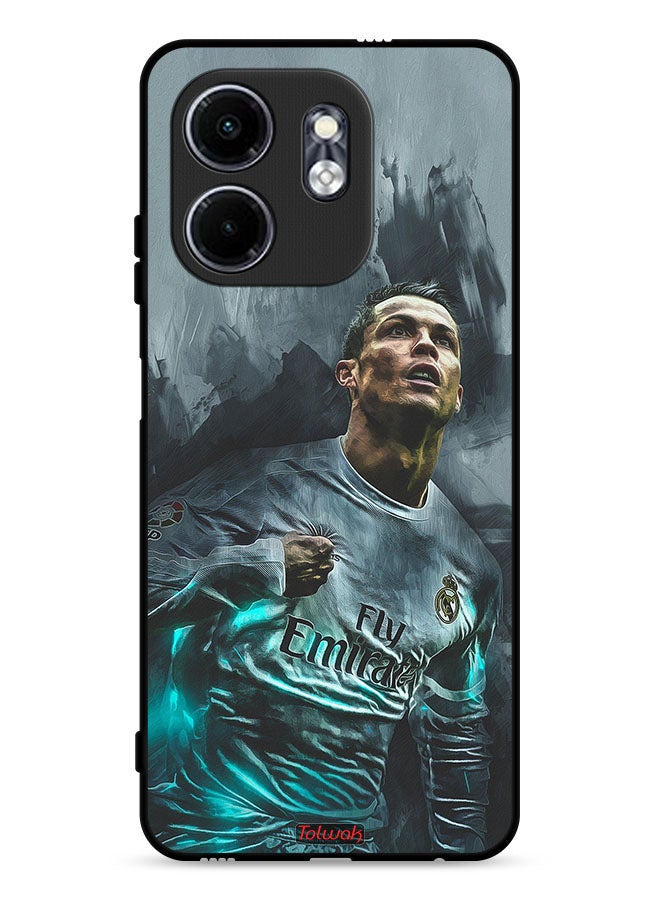 Tolwak Infinix Hot 50i 4G Protective Case Cover Cristiano Ronaldo Art - Image 1