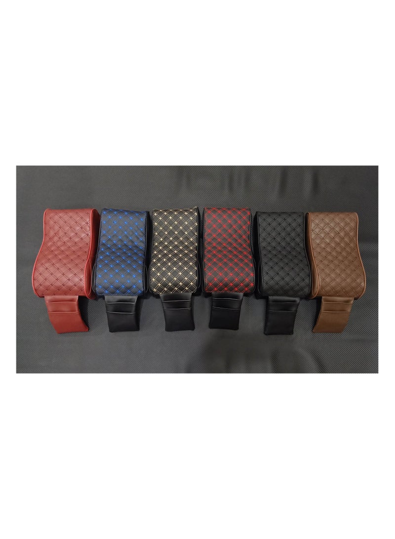 عسافكو  مسند الذراع الطبي لمخدع السيارة فوم طبي من عسافكو تطريز ويني - Image 2