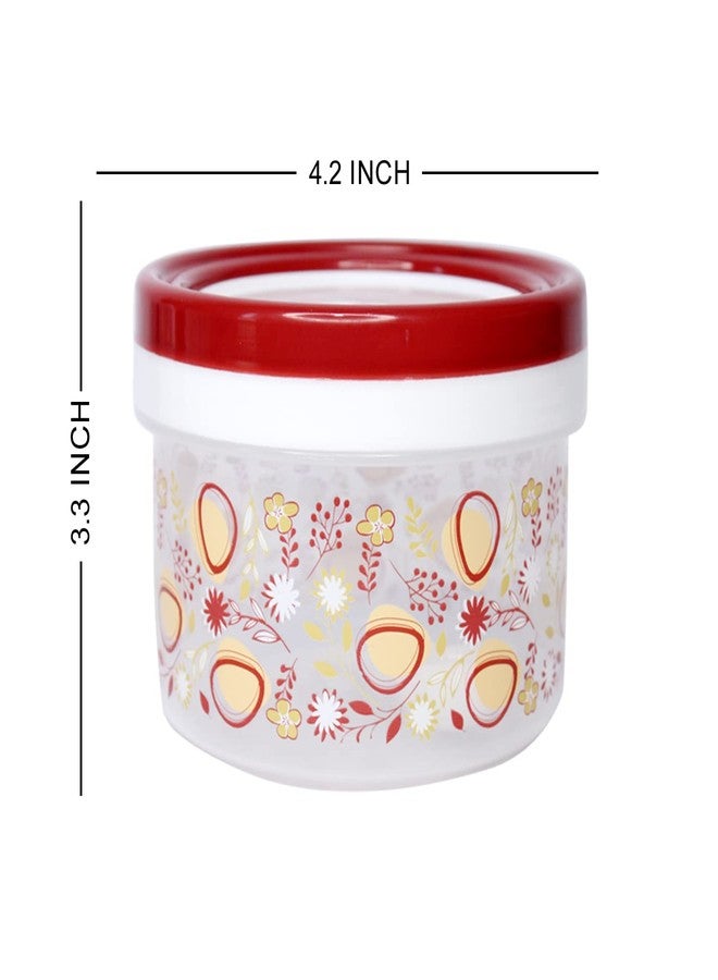 MAJIK Twister Lid Kitchen Container Set for Home Kitchen Use Storing Pulses, Sugar and More (M7) - Image 2