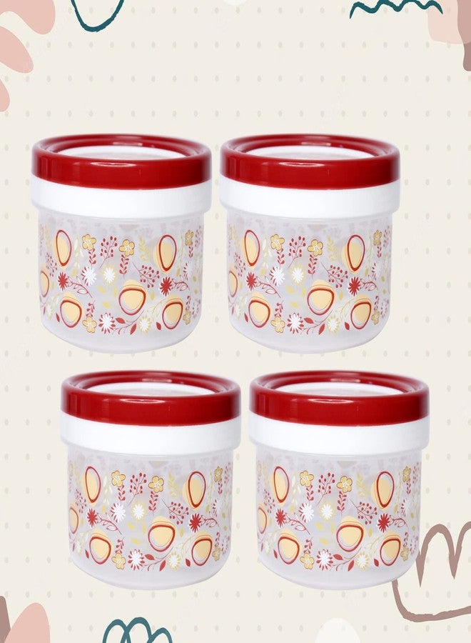 MAJIK Twister Lid Kitchen Container Set for Home Kitchen Use Storing Pulses, Sugar and More (M7) - Image 3