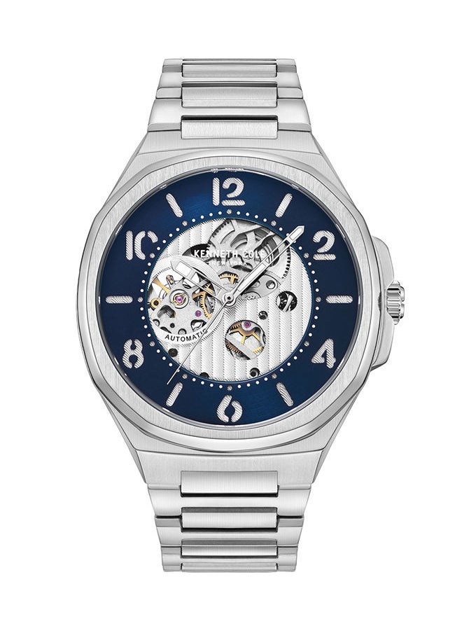 Kenneth Cole New York Analog Gents Watch With Silver Stainless Steel Bracelet 43mm  - Image 1