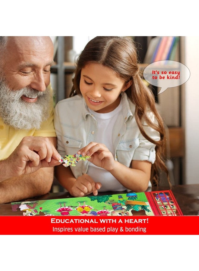 Chalk and Chuckles Chattychoo Cat 100 Piece Jigsaw Puzzle for Kids Ages 5-10 Years Educational Puzzle, Social Emotion Skills- Activity Box - Image 4