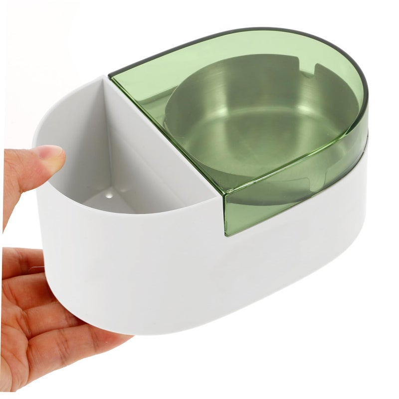 Wall Mounted Bathroom Ashtray With Lid Large Capacity Indoor Outdoor Windproof - Image 5
