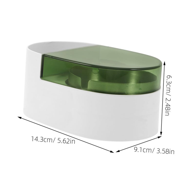 Wall Mounted Bathroom Ashtray With Lid Large Capacity Indoor Outdoor Windproof - Image 3
