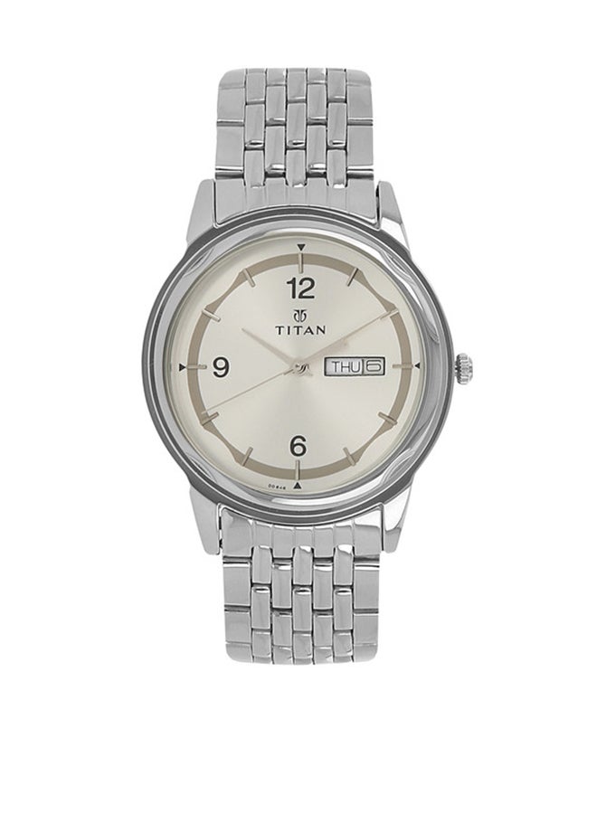 TITAN Stainless Steel Analog Wrist Watch 1638SM01 - Image 1