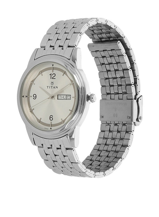 TITAN Stainless Steel Analog Wrist Watch 1638SM01 - Image 3
