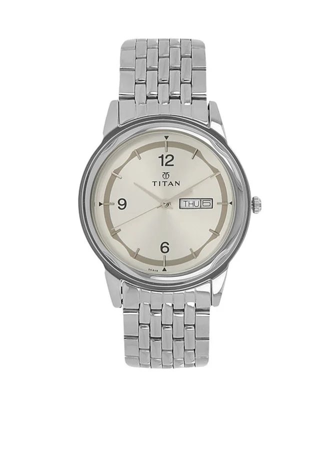 TITAN Stainless Steel Analog Wrist Watch 1638SM01