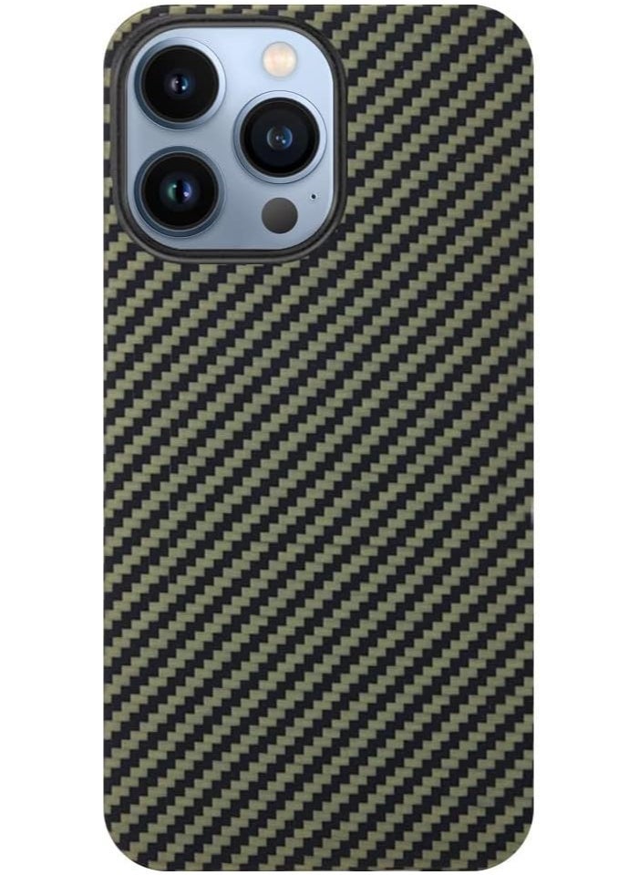Case Compatible with iPhone 15 Pro max Case 3D Skin Texture Kevlar Fiber Bulletproof Vest Cover Protective Carbon Fiber Pattern Ultra Slim - Image 1