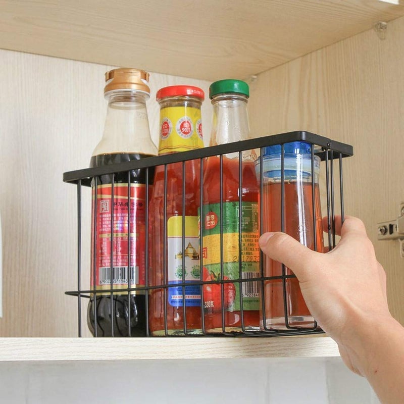 Kazenzo MultiFunctional Self Adhesive Bathroom Shower Caddy Hanging Storage Basket for Wall Mounted Sink Sponge Holder Cosmetic Shampoo Conditioner Bottle Stand - Image 3