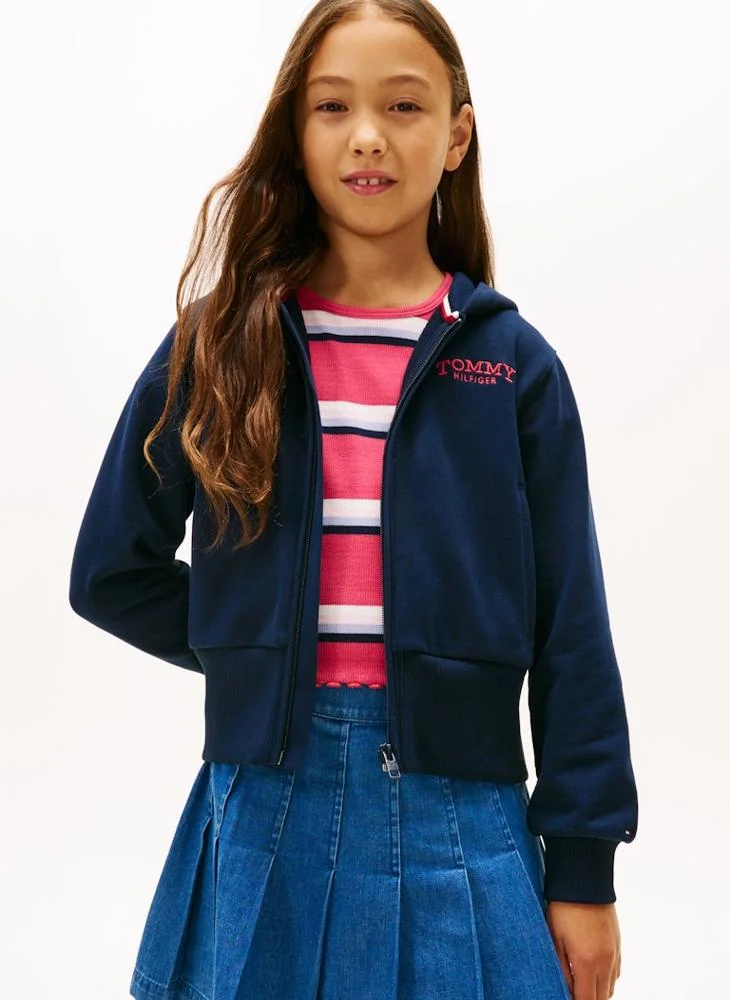 TOMMY HILFIGER Kids Logo Hoodie