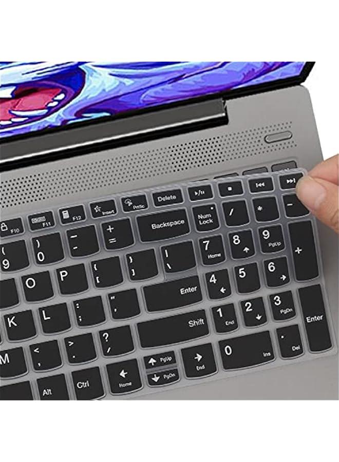 Black Keyboard Cover for Lenovo Yoga 7i 15.6 16, Ideapad 3/Idepad 3i/Ideapad 5/Ideapad 5 17.3, Flex 5 15.6, Slim 7 15, ThinkBook 15P G4 -Protect your laptop now! - Image 5