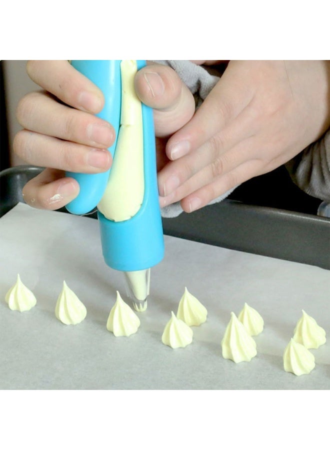 هومستر 17 قطعة قلم تزيين الكيك - مسدس كريمة متعدد الوظائف مع أطراف التزيين، أدوات خبز كاملة للمبتدئين والمحترفين - Image 4