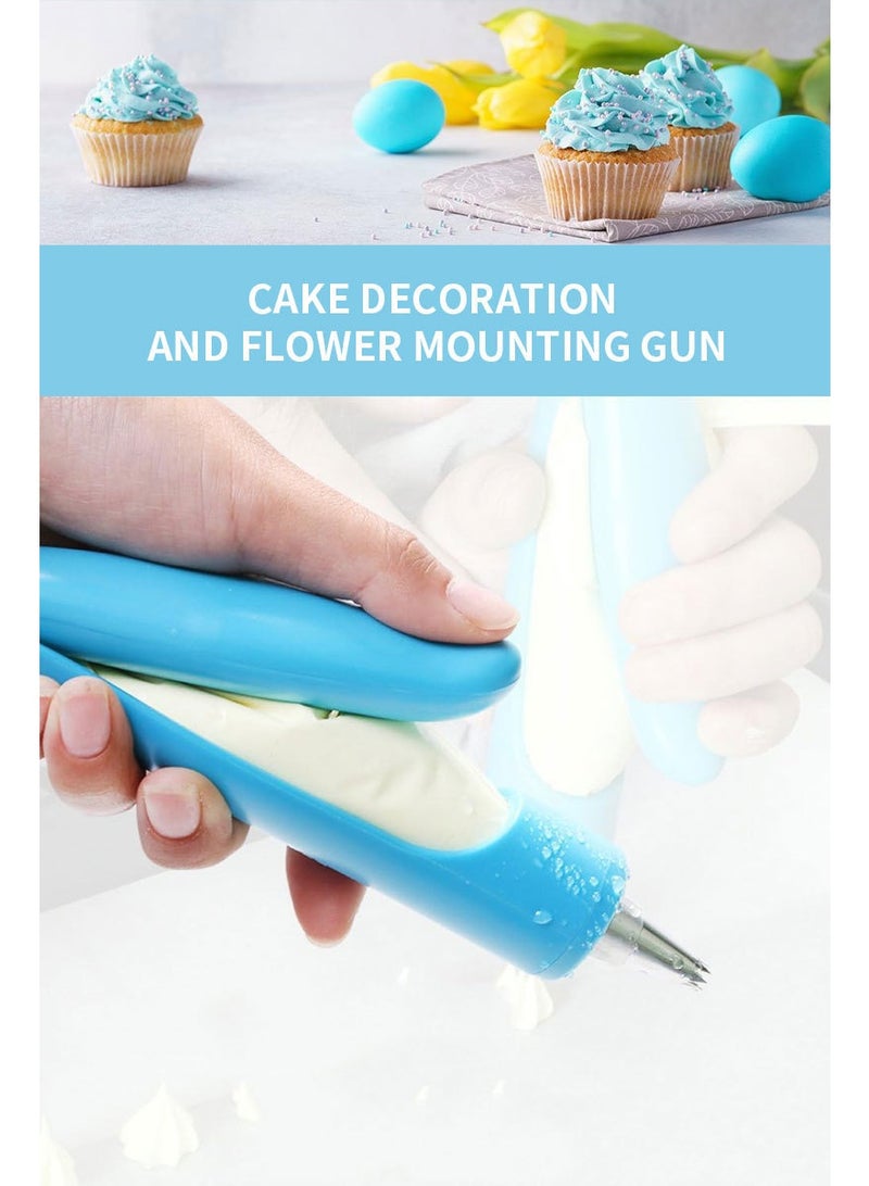هومستر 17 قطعة قلم تزيين الكيك - مسدس كريمة متعدد الوظائف مع أطراف التزيين، أدوات خبز كاملة للمبتدئين والمحترفين - Image 3