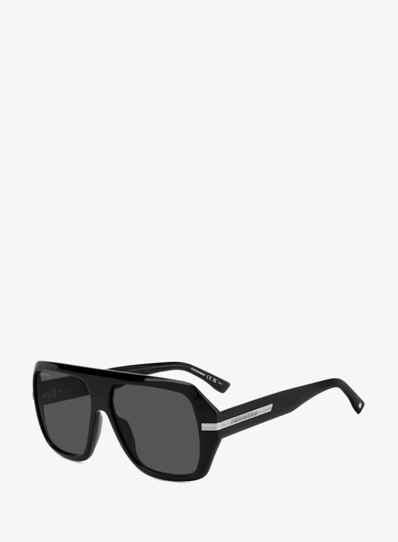 DSQUARED2 Rectangular Flat Top Sunglasses Frames