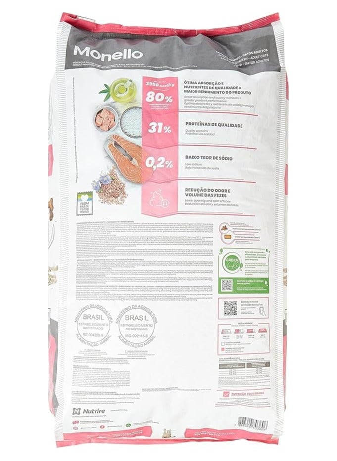 Monello Chicken And Salmon Adult Cat Food 15 KG - Image 2