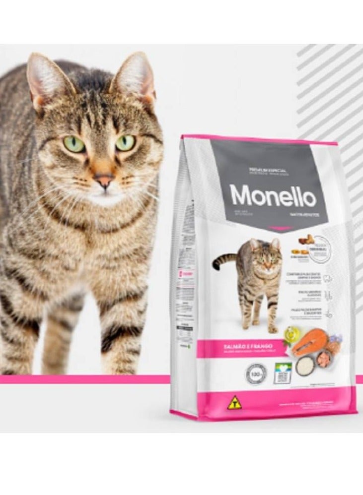 Monello Chicken And Salmon Adult Cat Food 15 KG - Image 3