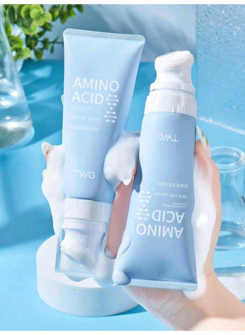 Amino Acid Facial Cleanser - Daily Skin Care Foam - Image 1