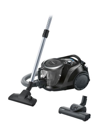 Serie | 6 Bag Less Vacuum Cleaner 2.4 L 2200 W BGS412234 Black/Silver/Clear