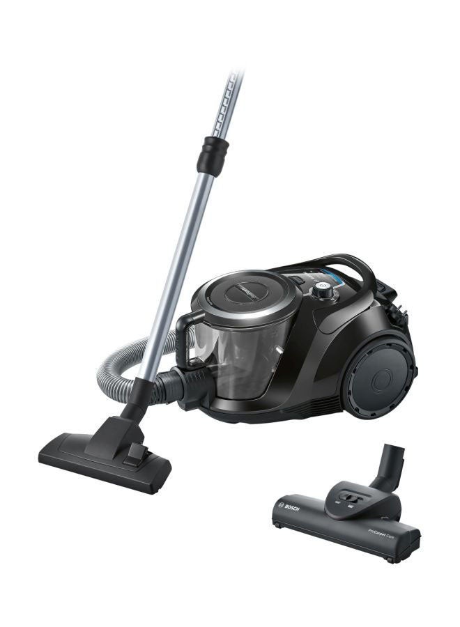 BOSCH Serie | 6 Bag Less Vacuum Cleaner 2.4 L 2200 W BGS412234 Black/Silver/Clear - Image 1