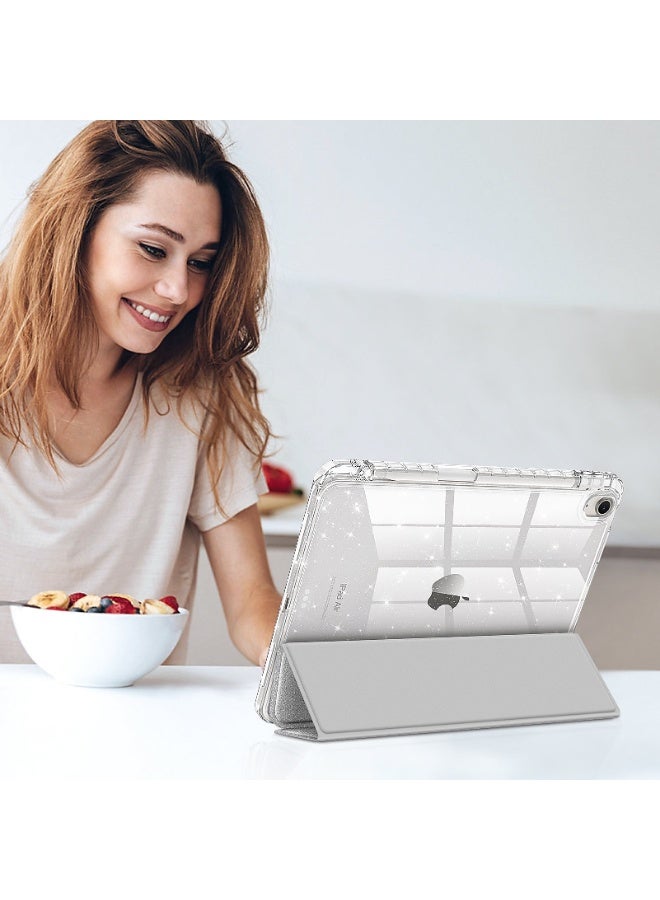 iPad 10.9 Case 10th Generation (2022) / iPad 11th Gen A16 (2025) – Slim Magnetic Trifold Stand Cover with Pencil Holder, Auto Sleep/Wake, Shockproof Lightweight Protection - Image 3
