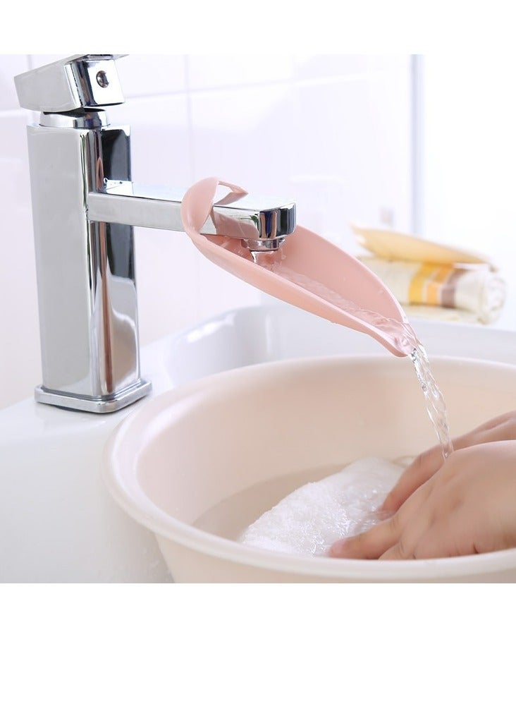 3 Piece Faucet Extender, Bathroom Sink Faucet Extender Sink Attachment Long Extender Bath Sink Water Faucet Hand Wash Helper - Image 4