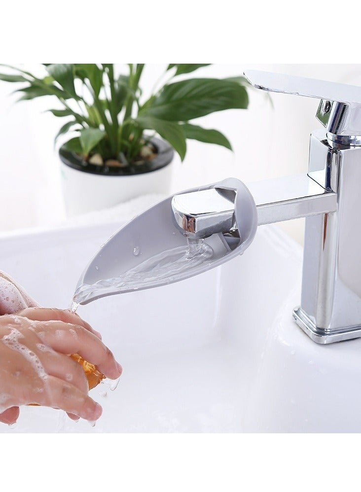 3 Piece Faucet Extender, Bathroom Sink Faucet Extender Sink Attachment Long Extender Bath Sink Water Faucet Hand Wash Helper - Image 2