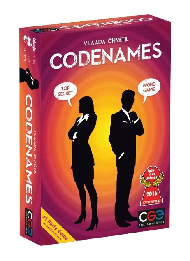 Zashe Codenames Card Game  - Image 1