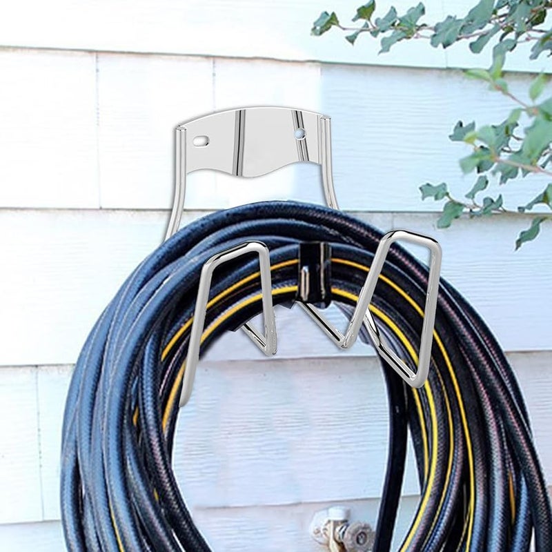 حامل خرطوم الحائط للحديقة، حامل خرطوم المياه للتخزين الخارجي - Image 3