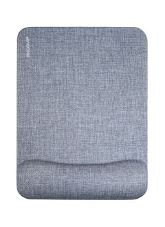 excovip Mouse Pad With Wrist Support, Soft And Comfortable Ergonomic Hand Washable Mouse Mat For Home, Computer, Laptop, MacBook, Office & Travel, Grey  - Image 1