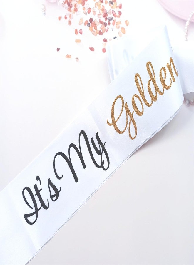 ماجنوسون جاردن وشاح عيد ميلاد ماغنوسون الذهبي، وشاح عيد ميلاد الشمبانيا، وشاح عيد ميلاد ذهبي لفتاة عيد الميلاد وفتى عيد الميلاد، زينة حفلات "ابقَ ذهبيًا" - Image 3