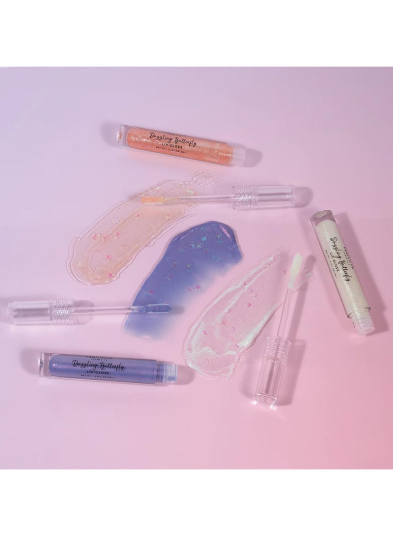 Profusion Cosmetics DAZZLING BUTTERFLY  GLASSY LIP GLOSS SET - Image 3