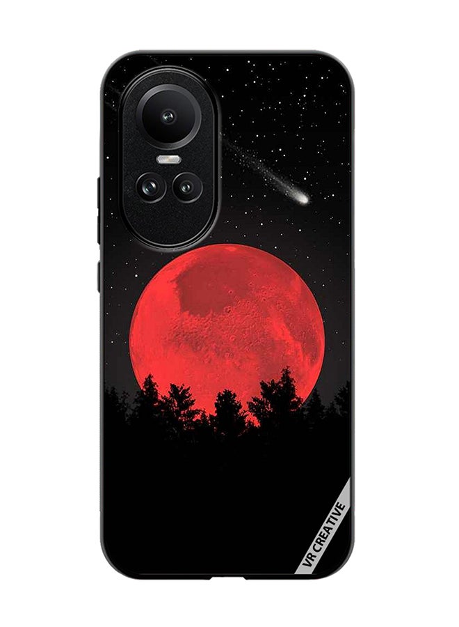 VR CREATIVE Protective Case Cover For Oppo Reno 10 Bloody Moon Design Multicolour - Image 1