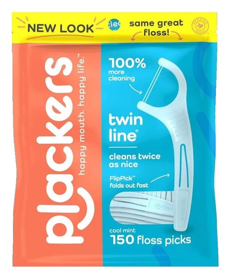 Plackers Twin-Line® Flossers for Dental Professionals - Image 1