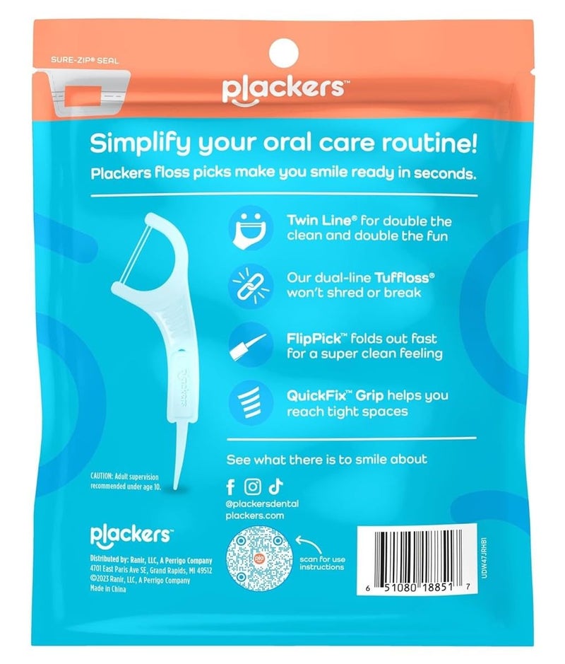 Plackers Twin-Line® Flossers for Dental Professionals - Image 4